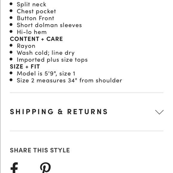 Short sleeved plaid challis dolman top - Picture 5 of 6